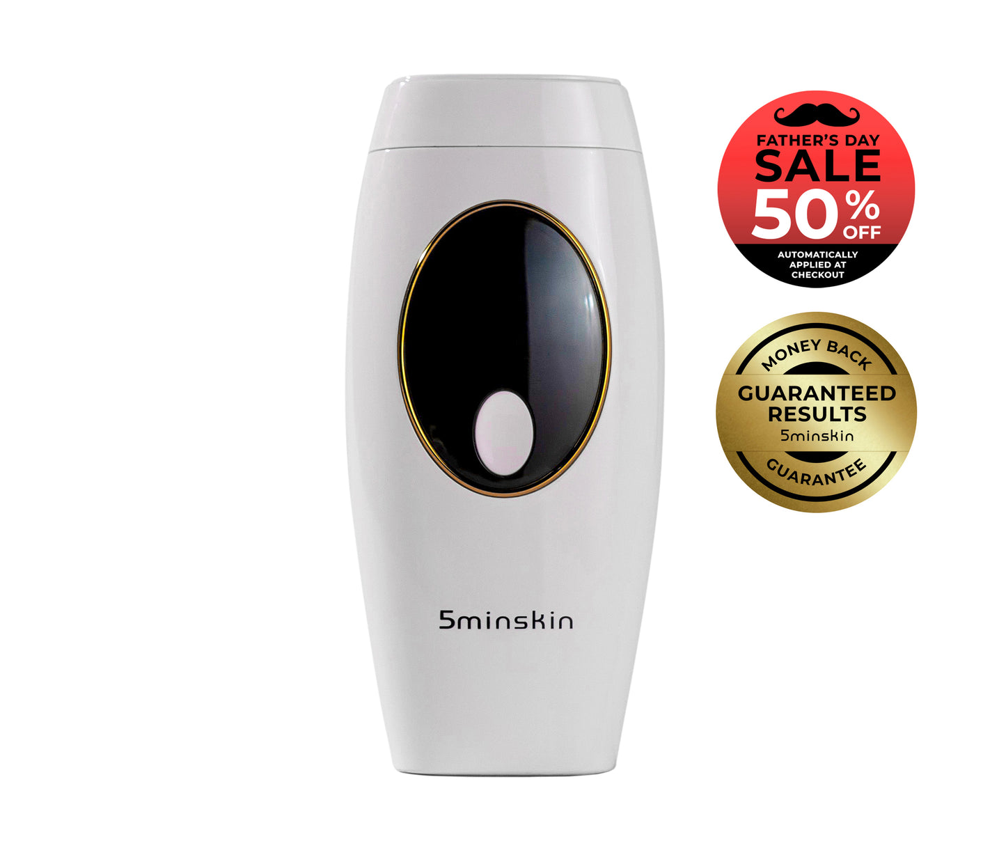 5MINSKIN AT-HOME LASER HAIR REMOVAL HANDSET - 50% OFF MOTHER'S DAY SALE