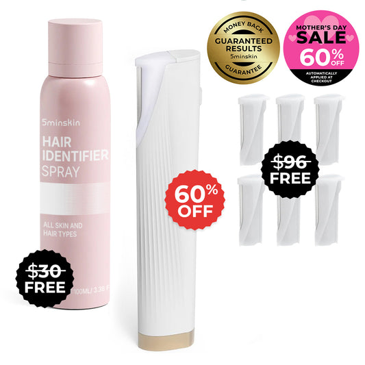 5MINSKIN ELECTRIC DERMAPLANING TOOL - 60% OFF MOTHER'S DAY SALE + 2 FREE GIFTS (WORTH $126)